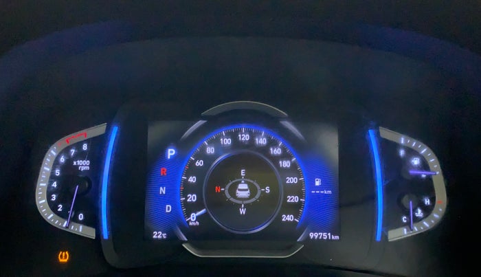 2020 Hyundai Creta SX (O) 1.4 TURBO DCT, Petrol, Automatic, 99,749 km, Odometer Image