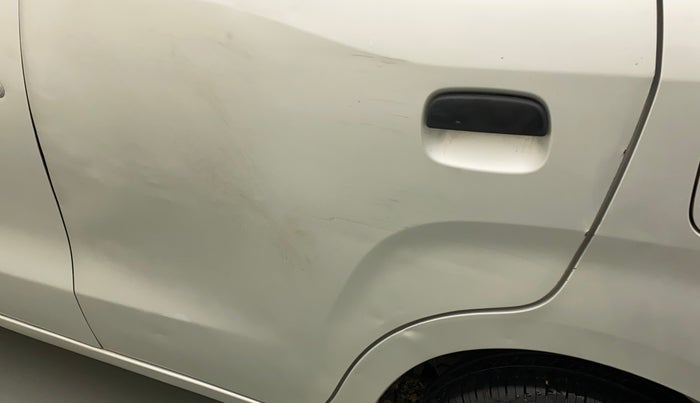 2019 Maruti New Wagon-R LXI CNG (O) 1.0, CNG, Manual, 75,637 km, Rear left door - Slightly dented