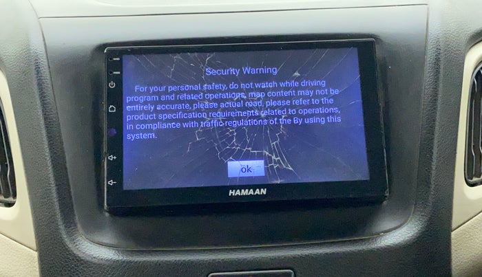 2019 Maruti New Wagon-R LXI CNG (O) 1.0, CNG, Manual, 75,637 km, Infotainment system - Display is damaged