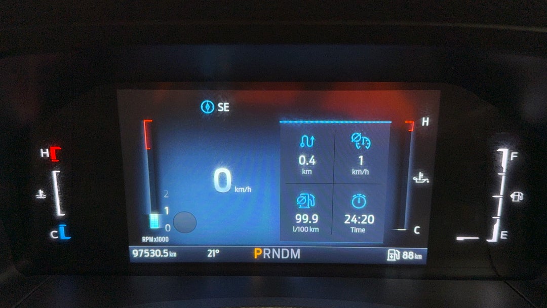 2022 Ford Ranger Xls 2.0 (4x4), Automatic, 97530 km, Odometer View