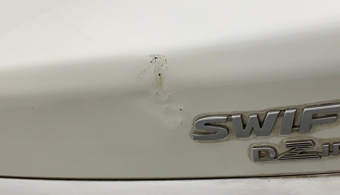 2014 Maruti Swift Dzire VXI, Petrol, Manual, 94,912 km, Dicky (Boot door) - Paint has minor damage