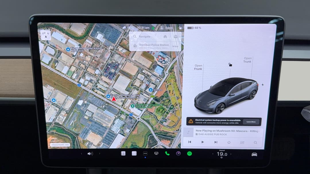 2021 Tesla Model 3 Standard Range Plus RWD, Automatic, 40711 km, Infotainment System