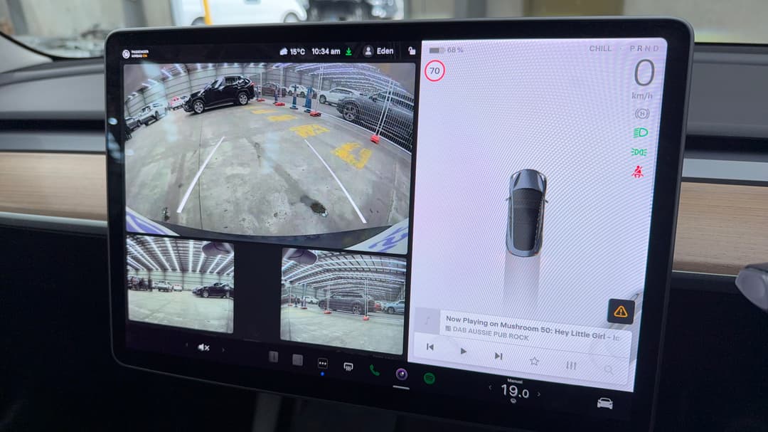 2021 Tesla Model 3 Standard Range Plus RWD, Automatic, 40711 km, Parking Camera