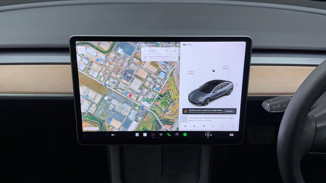 2021 Tesla Model 3 Standard Range Plus RWD, Automatic, 40711 km, Center Console