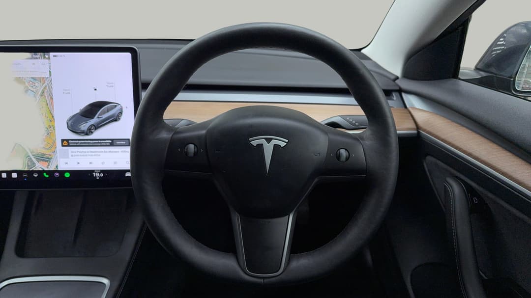2021 Tesla Model 3 Standard Range Plus RWD, Automatic, 40711 km, Steering Wheel Close-up