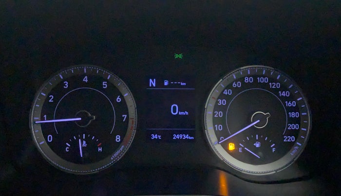 2020 Hyundai VENUE SX 1.0 (O) TURBO IMT, Petrol, Manual, 25,166 km, Odometer Image