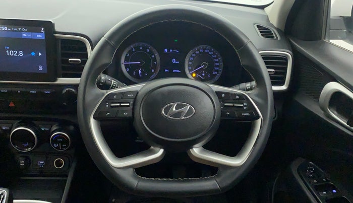 2020 Hyundai VENUE SX 1.0 (O) TURBO IMT, Petrol, Manual, 25,166 km, Steering Wheel Close Up