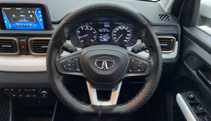 2022 Tata PUNCH ACCOMPLISHED MT, Petrol, Manual, 12,086 km, Steering Wheel Close Up