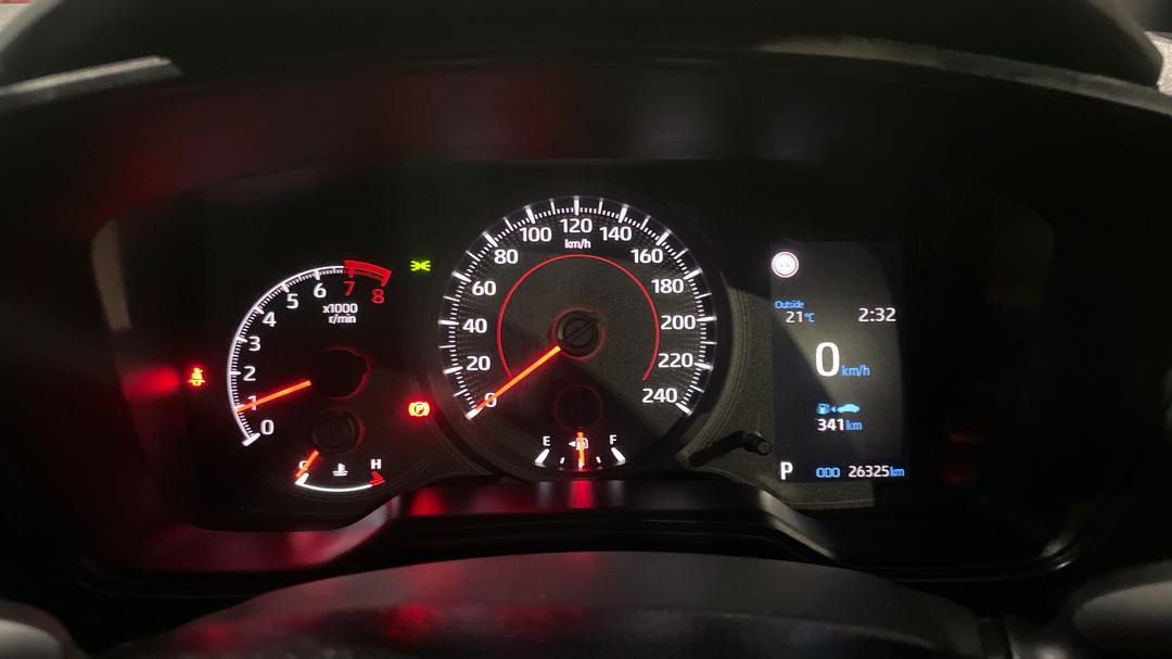2020 Toyota Corolla Ascent Sport, Automatic, 26325 km, Odometer View