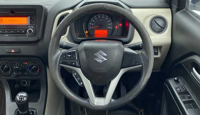 2019 Maruti New Wagon-R VXI 1.2, CNG, Manual, 61,219 km, Steering Wheel Close Up