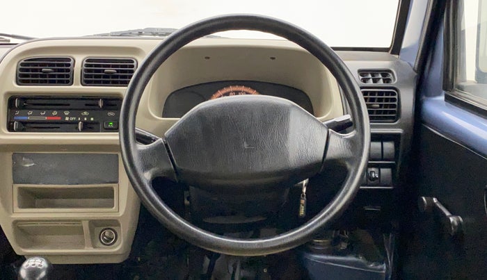 2018 Maruti Eeco 5 STR WITH A/C+HTR, Petrol, Manual, 50,231 km, Steering Wheel Close Up