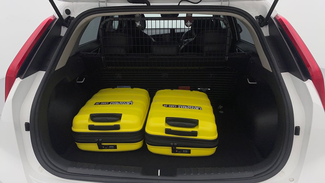 Boot Inside View with Luggage