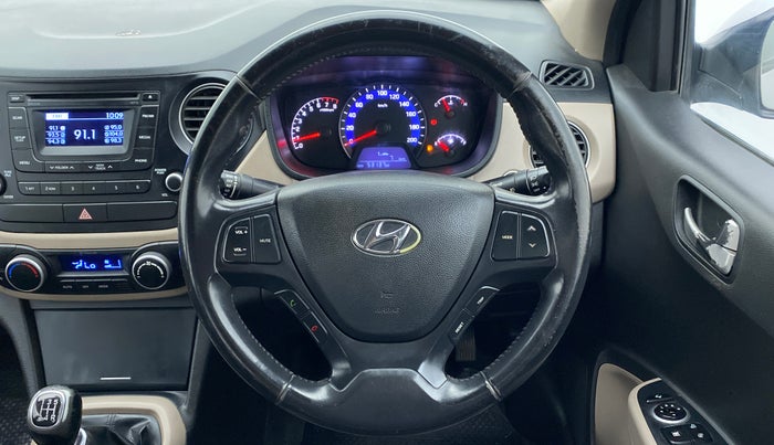 2015 Hyundai Xcent SX 1.2 OPT, Petrol, Manual, 53,207 km, Steering Wheel Close Up