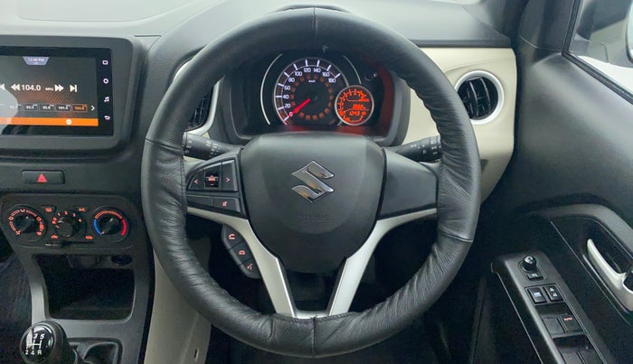 2021 Maruti New Wagon-R ZXI 1.2 old, Petrol, Manual, 3,979 km, Steering Wheel Close Up