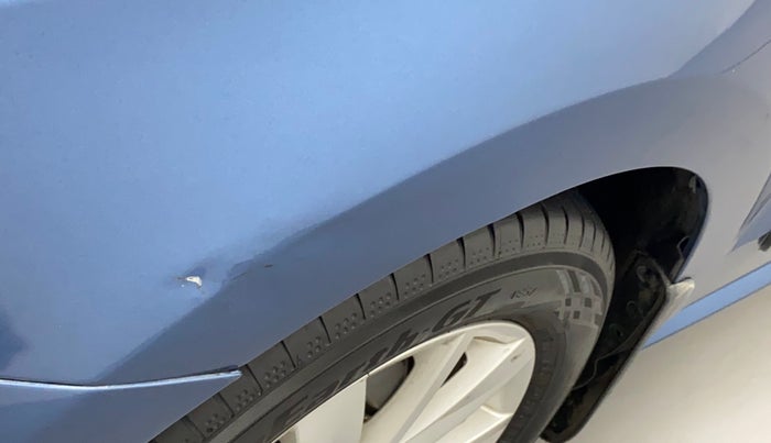 2017 Volkswagen Ameo HIGHLINE PLUS 1.5L AT 16 ALLOY, Diesel, Automatic, 36,837 km, Left fender - Slightly dented