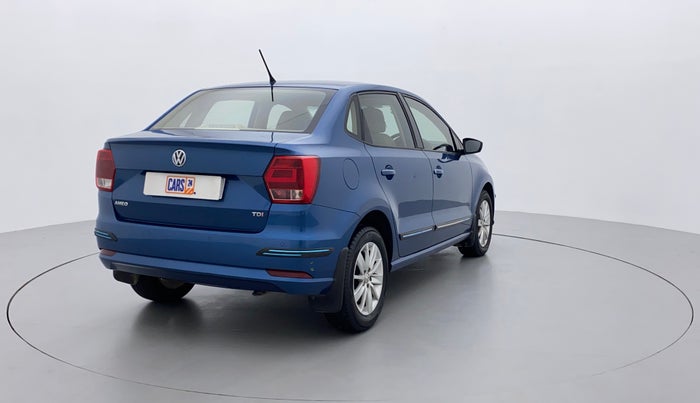 2017 Volkswagen Ameo HIGHLINE PLUS 1.5L AT 16 ALLOY, Diesel, Automatic, 36,837 km, Right Back Diagonal