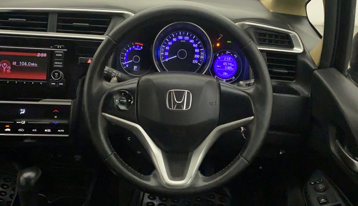 2017 Honda Jazz 1.2L I-VTEC V AT, Petrol, Automatic, 1,05,745 km, Steering Wheel Close Up