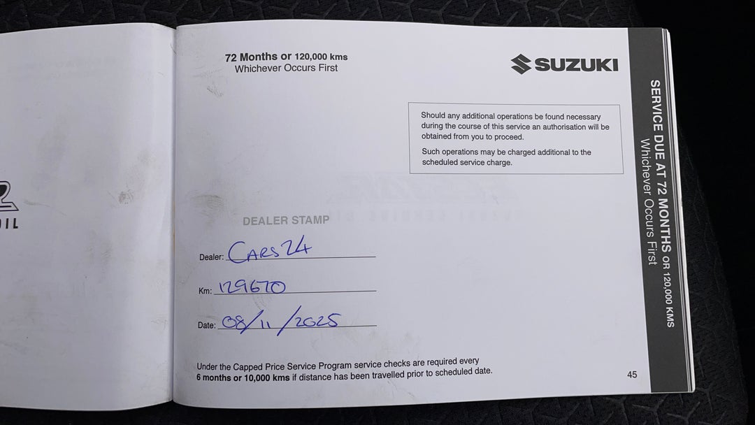 2018 Suzuki Swift Gl Navigator, Automatic, 129671 km, Service History