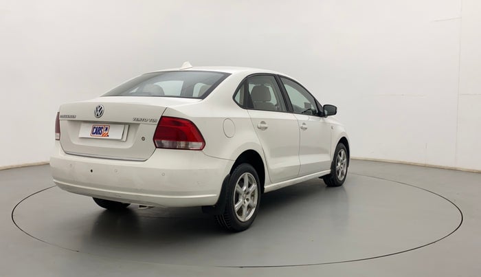 2014 Volkswagen Vento HIGHLINE DIESEL 1.6, Diesel, Manual, 1,24,381 km, Right Back Diagonal
