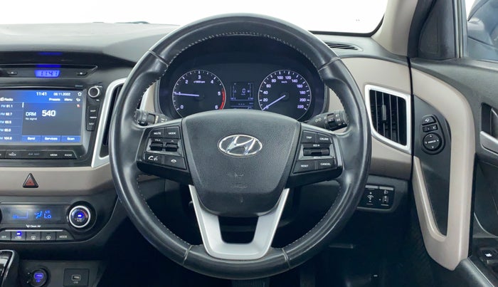 2018 Hyundai Creta 1.6 SX AT CRDI, Diesel, Automatic, 40,969 km, Steering Wheel Close Up