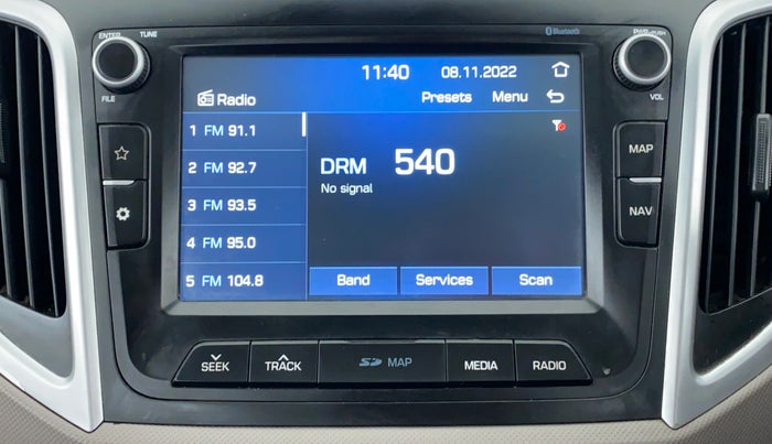 2018 Hyundai Creta 1.6 SX AT CRDI, Diesel, Automatic, 40,969 km, Infotainment System