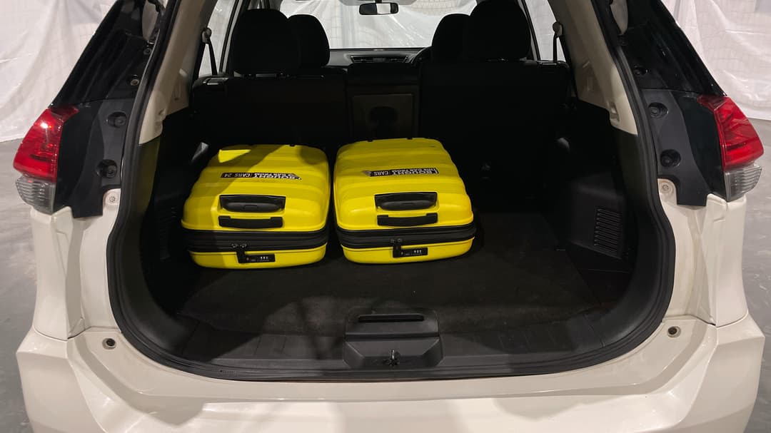 2019 Nissan X-trail St (4WD), Automatic, 120305 km, Boot Inside View with Luggage