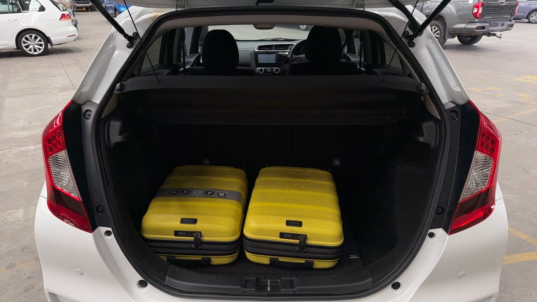 2020 Honda Jazz Vti-s, Automatic, 56984 km, Boot Inside View with Luggage