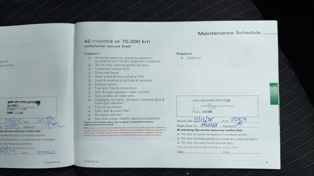 2020 Honda Jazz Vti-s, Automatic, 56984 km, Service History