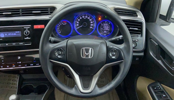 2015 Honda City SV MT PETROL, Petrol, Manual, 49,539 km, Steering Wheel Close Up