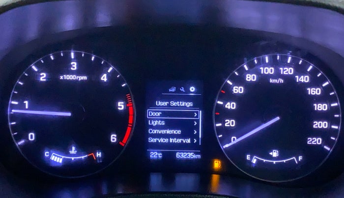 2015 Hyundai Creta 1.6 SX (O) CRDI, Diesel, Manual, 63,328 km, Odometer Image