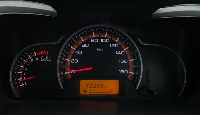 2017 Maruti Alto K10 VXI P, Petrol, Manual, 49,631 km, Odometer Image