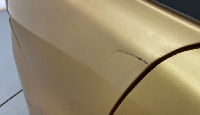 2015 Datsun Go Plus T, Petrol, Manual, 36,611 km, Right quarter panel - Slightly dented