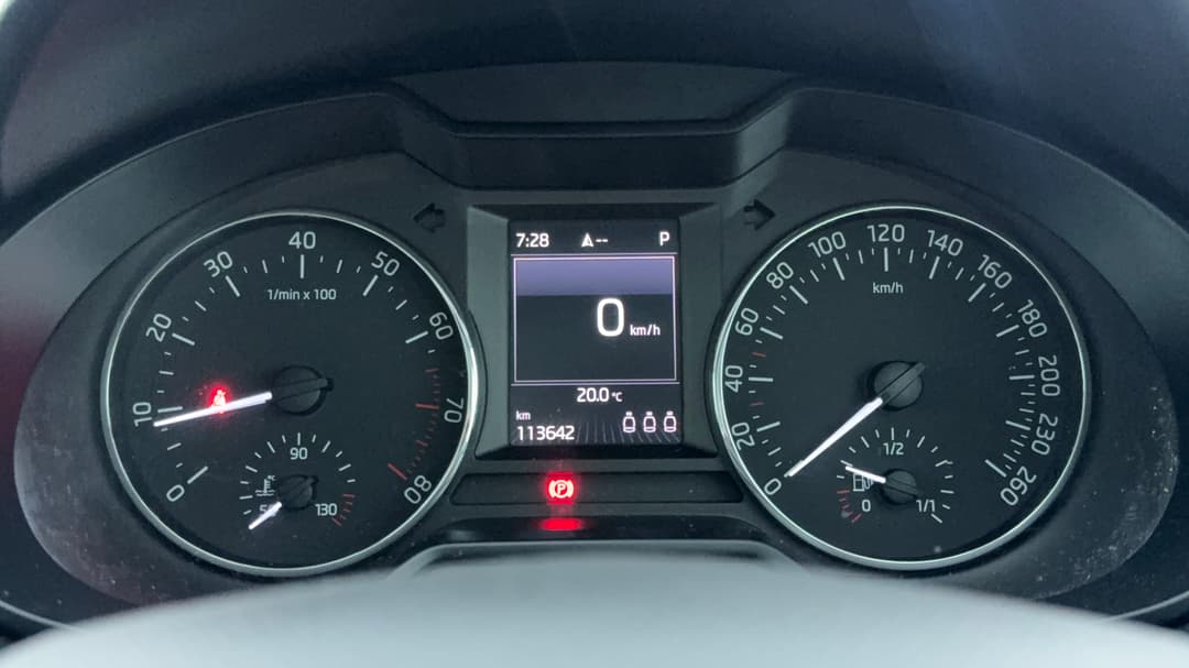 2016 SKODA Octavia 110 Tsi Ambition, Automatic, 113642 km, Odometer View