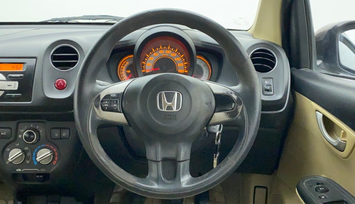 2014 Honda Brio 1.2 VX MT I VTEC, Petrol, Manual, 82,692 km, Steering Wheel Close Up