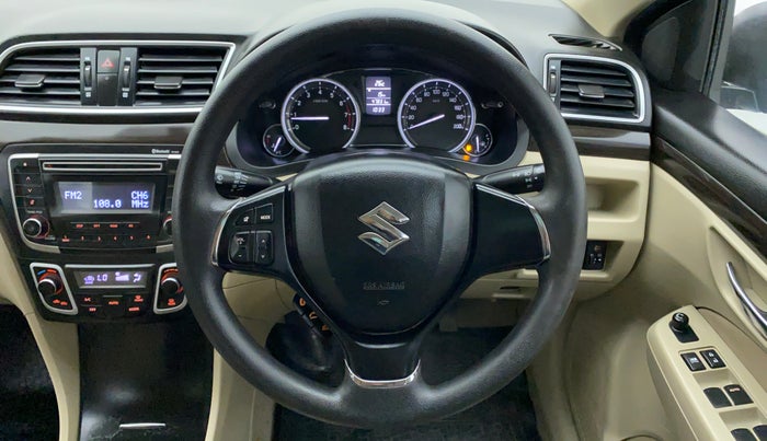 2017 Maruti Ciaz DELTA 1.4 VVT, Petrol, Manual, 47,899 km, Steering Wheel Close Up
