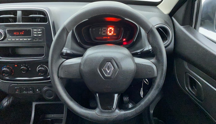 2019 Renault Kwid RXL, Petrol, Manual, 27,606 km, Steering Wheel Close Up