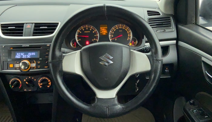 2014 Maruti Swift VXI D, Petrol, Manual, 15,275 km, Steering Wheel Close Up