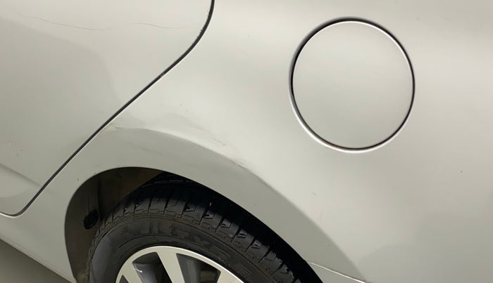 2016 Hyundai Verna FLUIDIC 4S 1.6 VTVT SX, Petrol, Manual, 50,206 km, Left quarter panel - Slightly dented