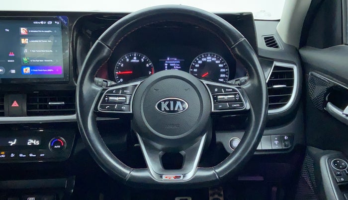 2019 KIA SELTOS GTK 1.4 PETROL, Petrol, Manual, 56,606 km, Steering Wheel Close Up