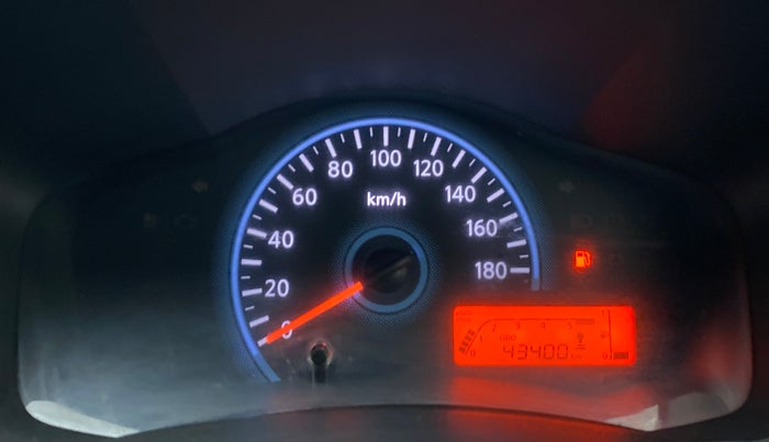 2018 Datsun Redi Go A, Petrol, Manual, 43,413 km, Odometer Image