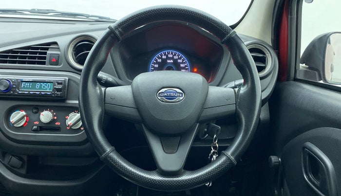 2018 Datsun Redi Go A, Petrol, Manual, 43,413 km, Steering Wheel Close Up