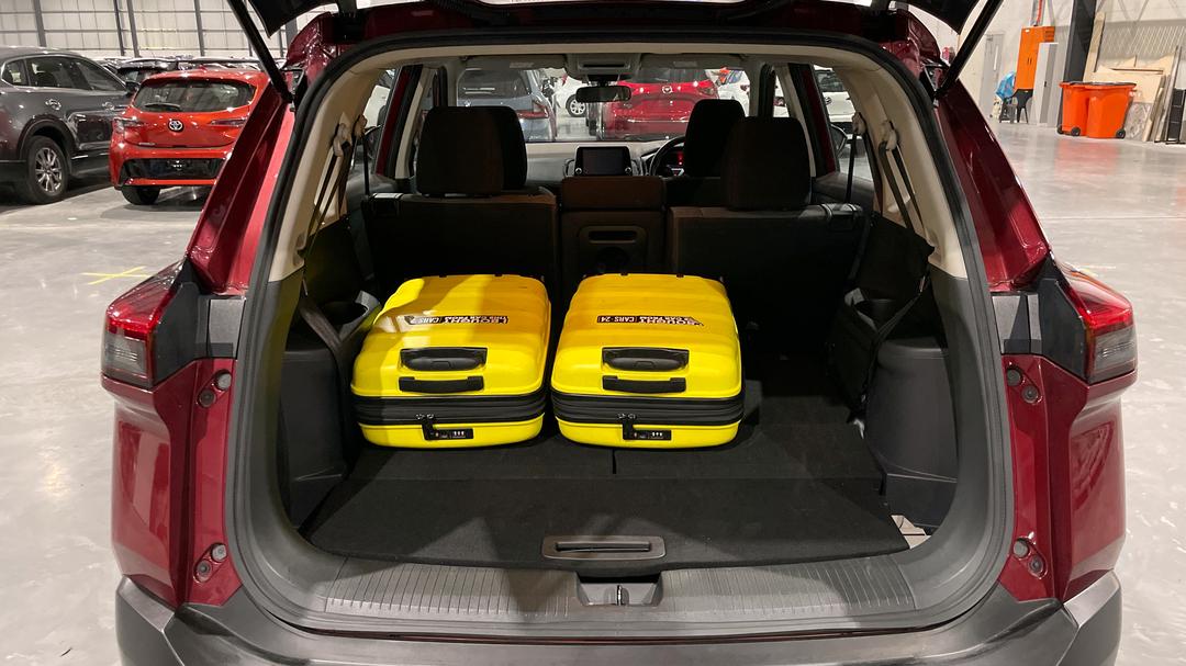 2024 Nissan X-trail St (4WD), Automatic, 39682 km, Boot Inside View with Luggage