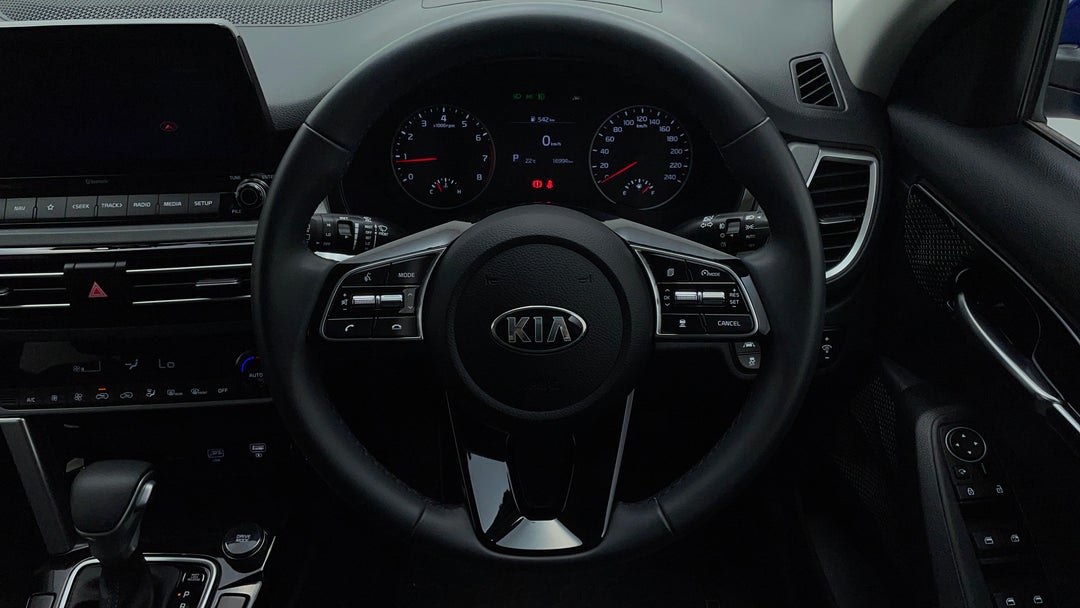 2021 Kia Seltos Sport+ (fwd), Automatic, 16994 km, Steering Wheel Close-up