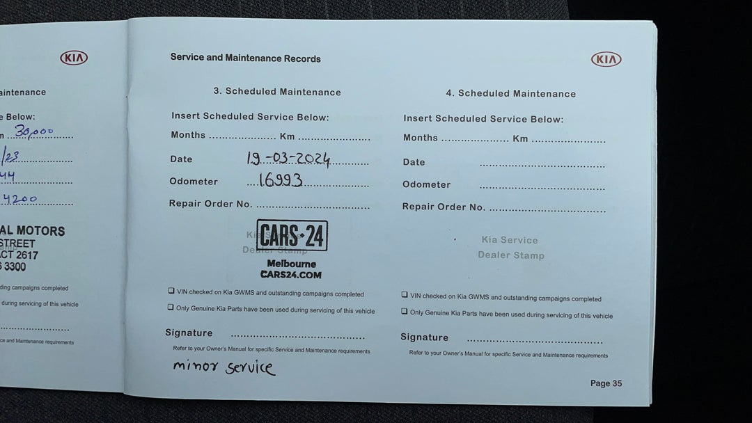 2021 Kia Seltos Sport+ (fwd), Automatic, 16994 km, Service History