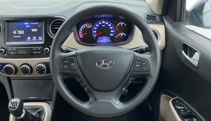 2018 Hyundai Xcent SX 1.2, Petrol, Manual, 10,386 km, Steering Wheel Close Up