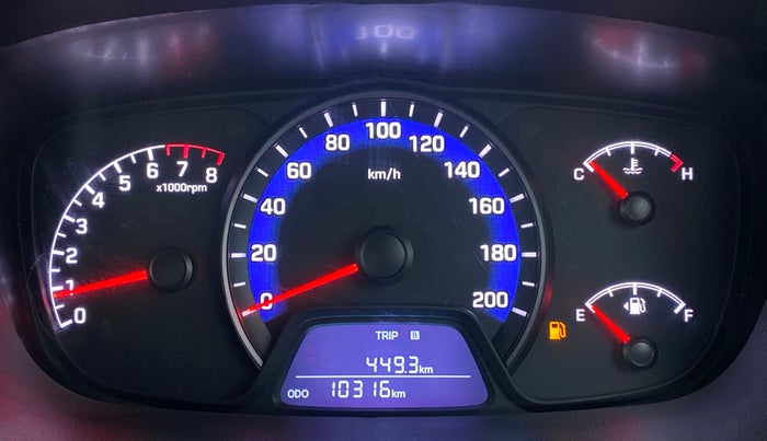 2018 Hyundai Xcent SX 1.2, Petrol, Manual, 10,386 km, Odometer Image