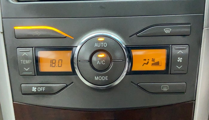 2013 Toyota Corolla Altis G, Petrol, Manual, 71,486 km, Automatic Climate Control