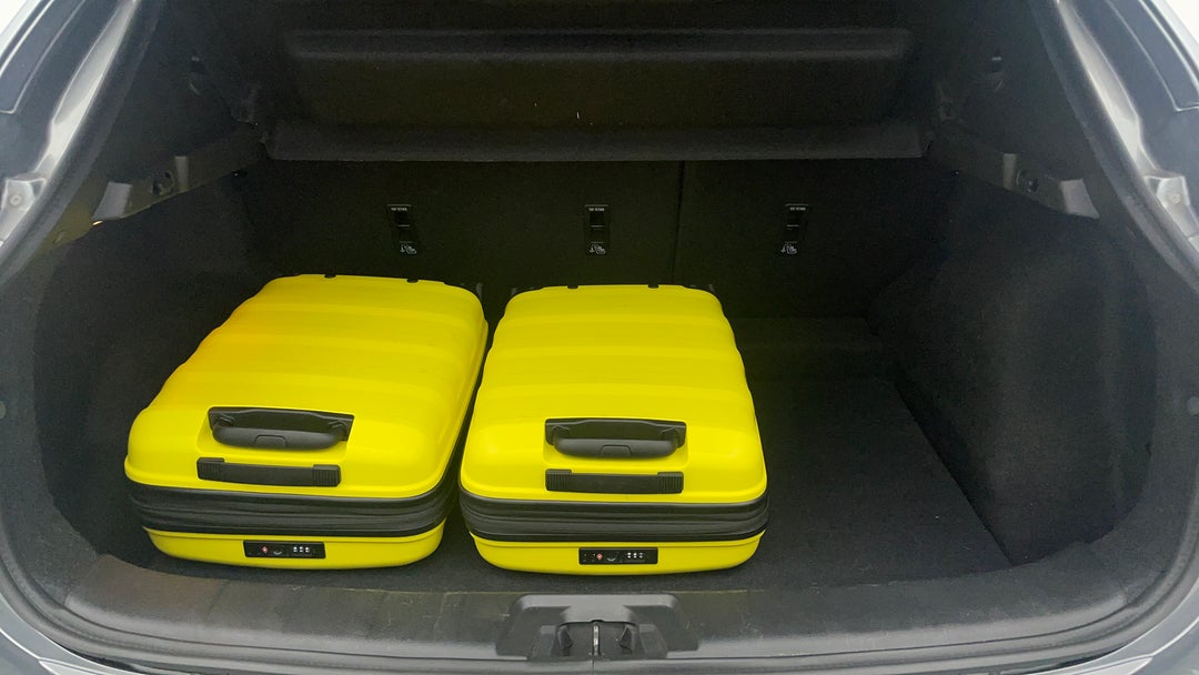 Boot Inside View with Luggage