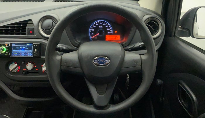 2018 Datsun Redi Go A, Petrol, Manual, 58,597 km, Steering Wheel Close Up