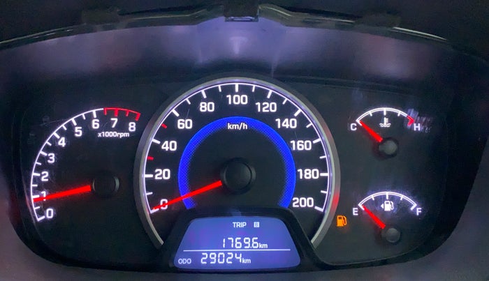 2017 Hyundai Grand i10 SPORTZ 1.2 KAPPA VTVT, Petrol, Manual, 29,024 km, Odometer Image